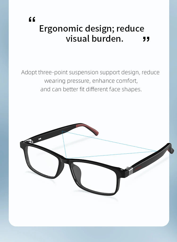 smart bluetooth glasses innovative replaceable frame New TR square detachable Bluetooth glasses AI translation g07 glasses
